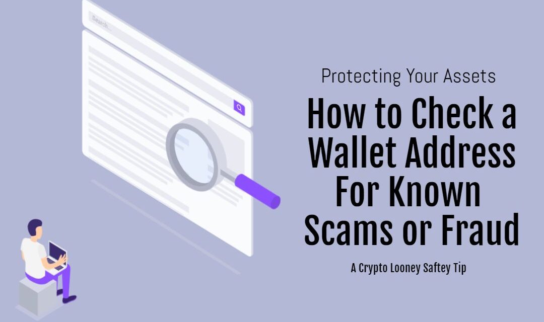 How to Check for Blacklisted, Scammed, or Fraudulent Wallet Address